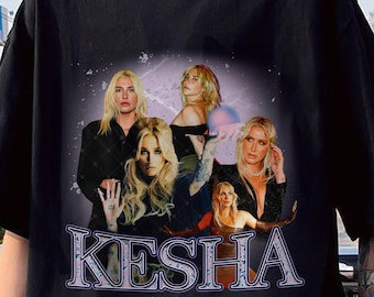 Limited Kesha Shirt, Vintage Kesha 90s Shirt, Kesha Bootleg Shirt, Retro Kesha Shirt For Fan, Kesha Unisex Y2k Clothing, Kesha Graphic Tees
