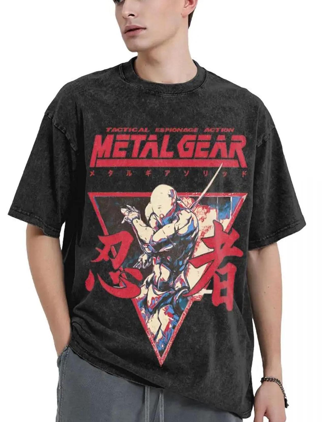 Metal Gear Solid T-shirts, Metal Gear Solid Unisex Tee, Retro Vintage Apparel, Short-Sleeve Tee,Clothing Fashion Unisex,Funny Metal Gear Tee