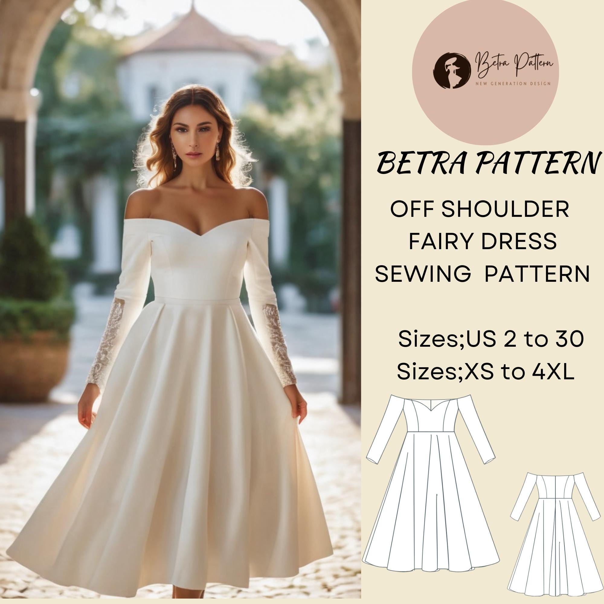 Off the Shoulder Wedding Dress