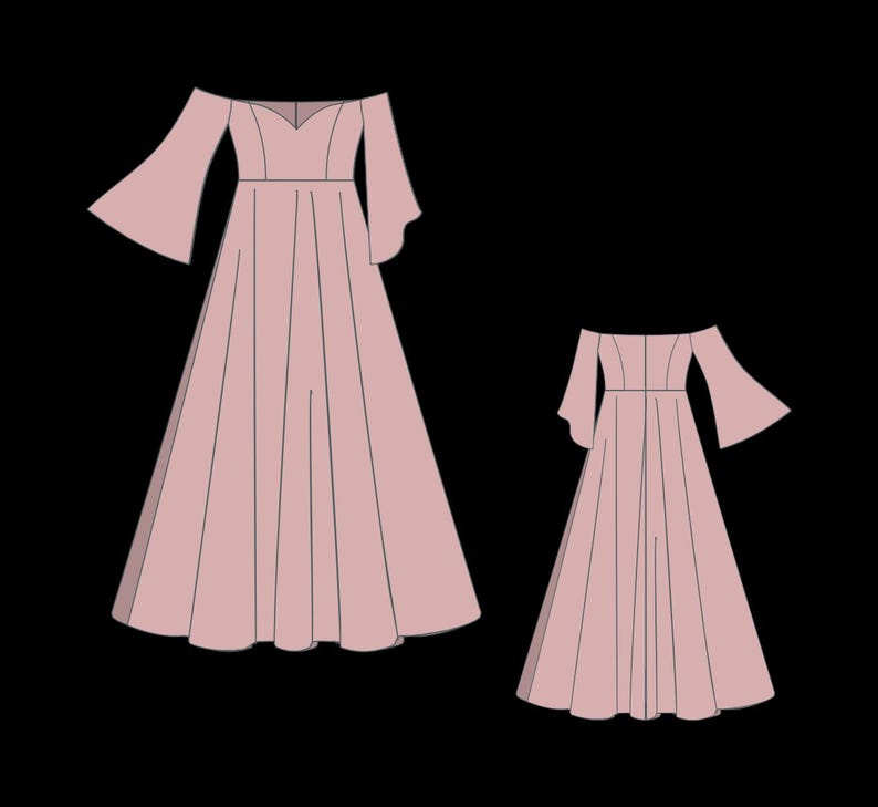 Renaissance Victorian Dress Sewing Pattern,medieval Dress,cosplay Dress