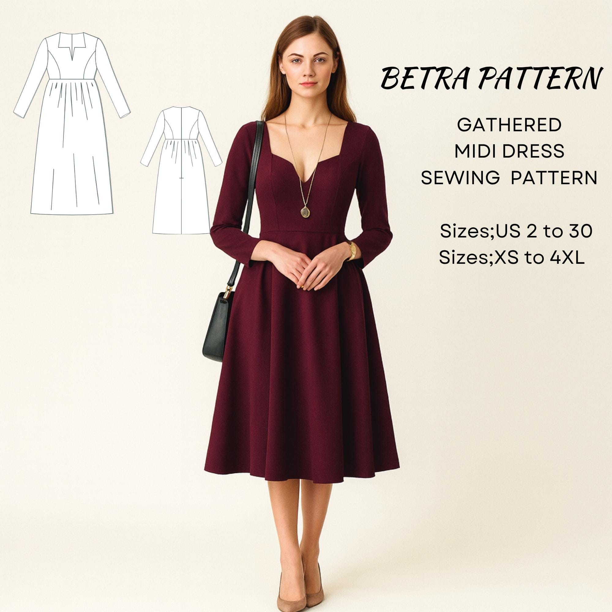 Casual Dress for Mom - Etsy UK
