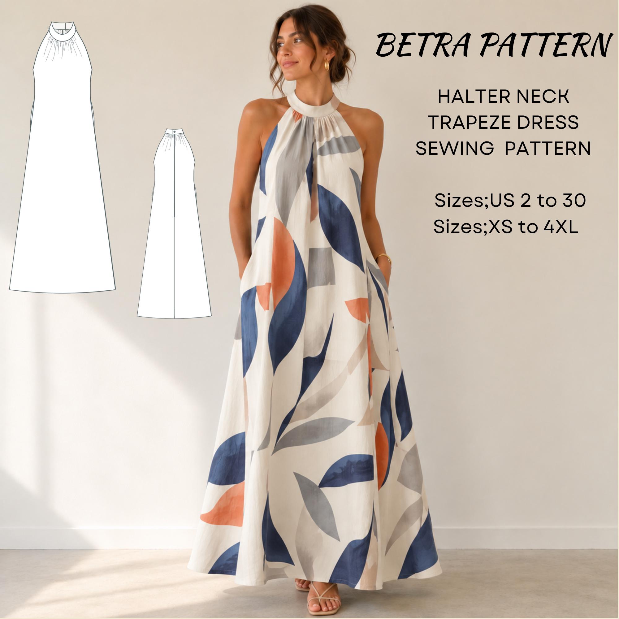 halter tent dress NPU-Trichea-202437
