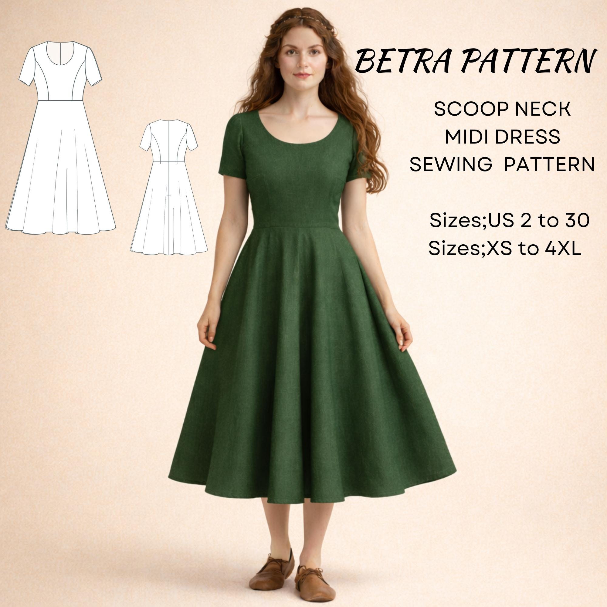 knee length dresses for ladies PRETTYGARDEN Womens Maxi Dress Short Sleeve V Neck Hollow Out Eyelet A main image 0