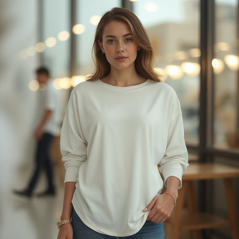 Loose Fit Sweatshirt Sewing Pattern: Women's Sizes XS-4XL (A4/US Letter ...