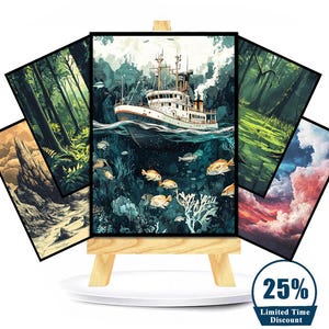 MTG Sleeves, Kartenhülle mit Landschaftsmotiv, Kartenhüllenschutz, MTG Zubehör