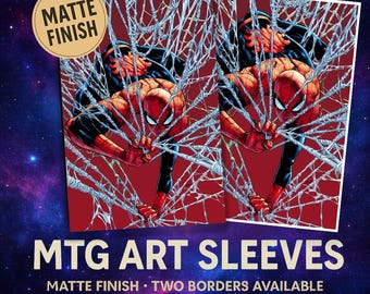 Spider-Man Matte Card Sleeves | TCG MTG, Acid & PVC Free
