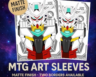 Gundam Matte Card Sleeves | TCG MTG Anime Fan Gift
