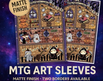 Halloween Matte TCG Card Sleeves: MTG, Pokemon, and More - Etsy
