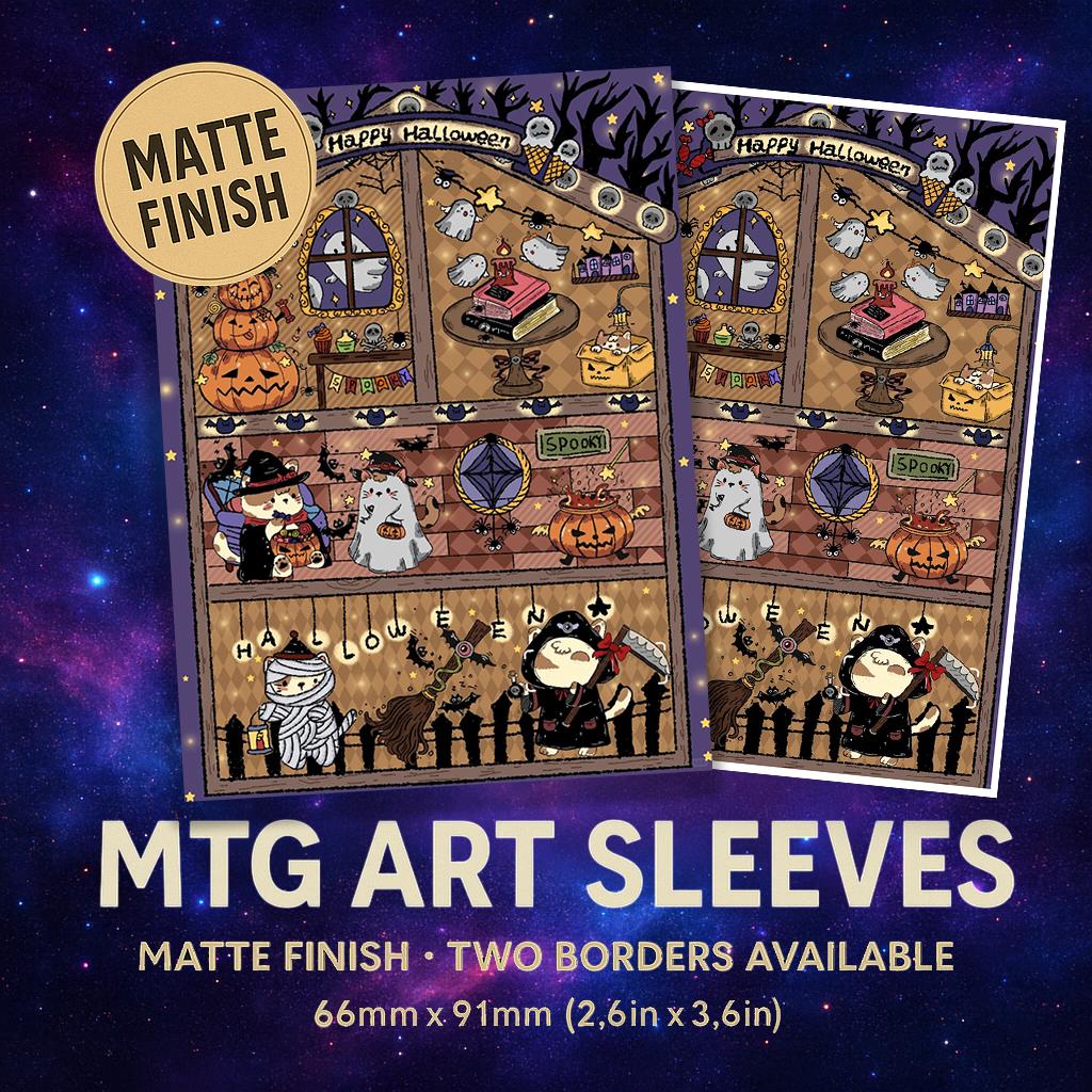 Halloween Matte TCG Card Sleeves: MTG, Pokemon, and More - Etsy