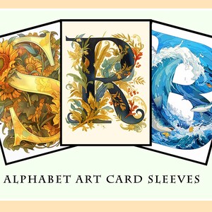 Pochettes pour cartes MTG, Pochettes pour cartes alphabet, Protecteurs de pochettes pour cartes, Accessoires MTG
