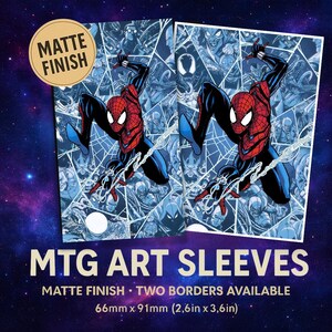 Spiderman Mtg Sleeves - Etsy