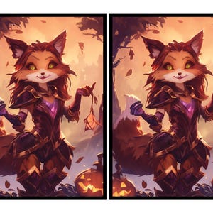 Capas para MTG, Capa para Cartas Cute Fox, Protetores para Capas para Cartas, Capas para Cartas Bloomburrow, Acessórios para MTG