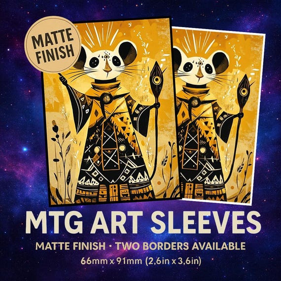 cute card sleeves mtg MTG Sleeves,Cute Animal Card Sleeve,Card Sleeve Protectors, Card  Sleeves,Rat Card Sleeves