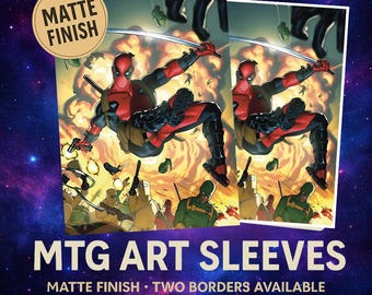 Deadpool Matte Card Sleeves | TCG, MTG