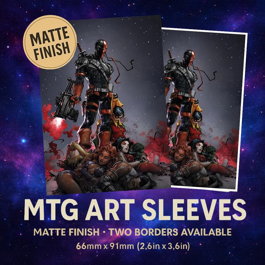 Iron Man Matte TCG Card Sleeves | MTG, Anime Fan Gift - Etsy