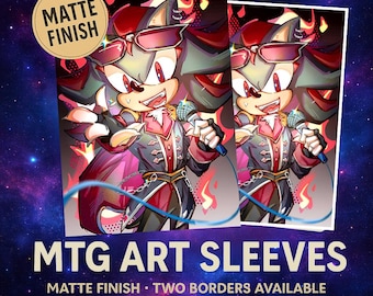 Sonic the Hedgehog Custom Card Sleeve DIGITAL FILE ONLY | Print Your Own  Sleeves | Printable Download - Etsy
