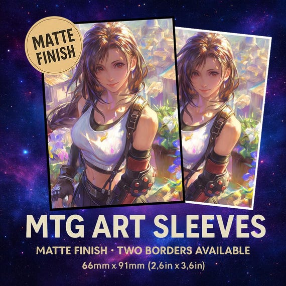 Tifa Final Fantasy Card Sleeves | Matte MTG Card Protector - Etsy Australia Tifa Final Fantasy Card Sleeves | Matte MTG Card Protector - Etsy Australia