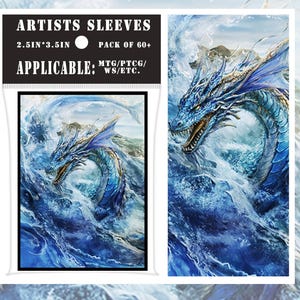 Mtg Kartenhüllen, Drachen-Kartenhüllen, Fantasy-Kreaturen-Kartenhüllen, Kartenhüllen-Schutz, MTG Zubehör