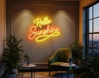 Letrero de neón con nombre personalizado para decoración de dormitorio / Neón LED personalizado / Luz de neón con nombre
