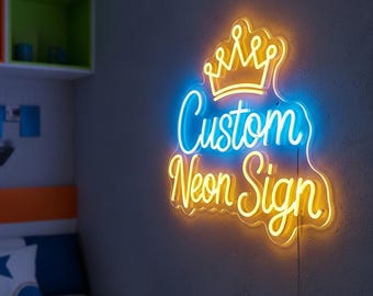 Custom LED Name Neon Sign for Room Decor | Personalized Wall Light | Aesthetic Bedroom Sign