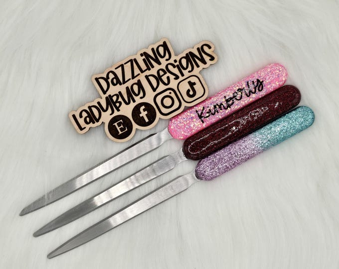 Featured listing image: Letter Opener | Mail Opener | Custom Glittered