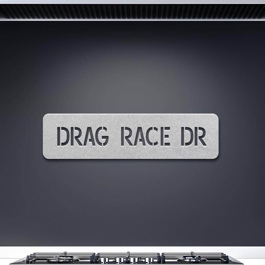 Drag Race Drive Metal Sign: Garage Decor for Car Enthusiasts - Etsy