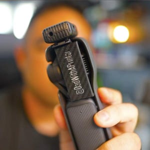 Funda protectora con clip Ver2 para DJI Osmo Pocket 3: segura y preparada para micrófono