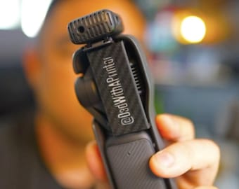 Ver2 Clip-On Schutzhülle für DJI Osmo Pocket 3 - Sicher und sofort für das Mikrofon geeignet