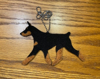 Doberman Ornament kit