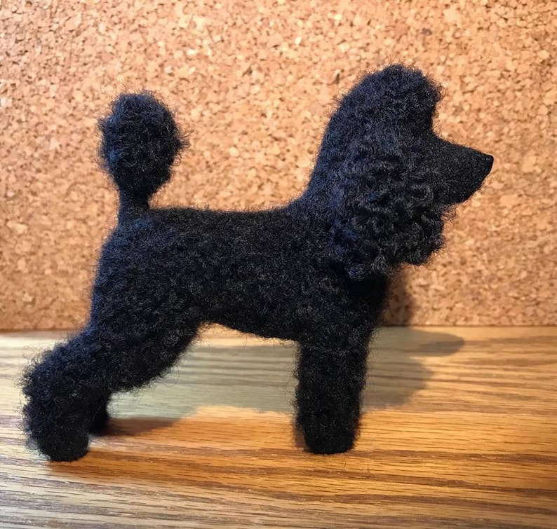Dog Needle Felting Kit Poodle Etsy