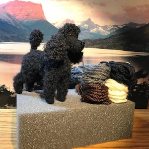 Dog Needle Felting Kit - Poodle