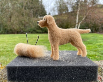 Dog Needle Felting Kit - Labrador