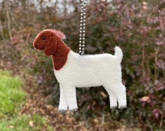 Boer Goat Ornament kit