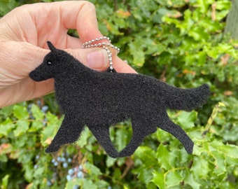 Belgian Sheepdog Ornament kit