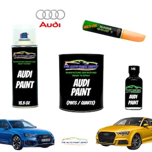 Audi - Professional Quality OEM Automotive Touch Up Paint - Exact OEM Match - All Colors, All Sizes Available