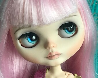 Custom Blythe Doll by Stacy Sunday 2020 OOAK pink hair