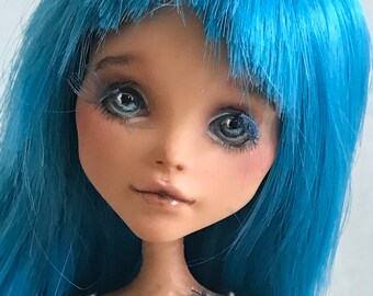 Custom MONSTER HIGH by Prodolls, Italy - Cleo de Nile OOAK doll repaint, dress