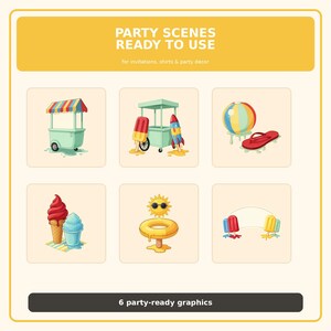24 PNG Summer Popsicle Clipart preview image 3