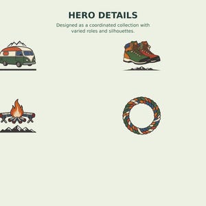 Trailhead Camp Badge Clipart preview 5