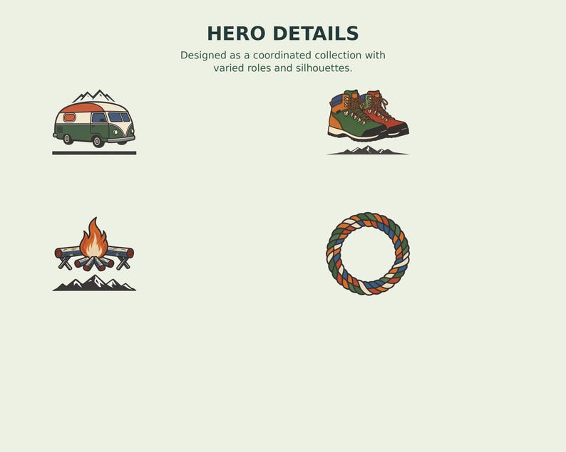 Trailhead Camp Badge Clipart preview 5