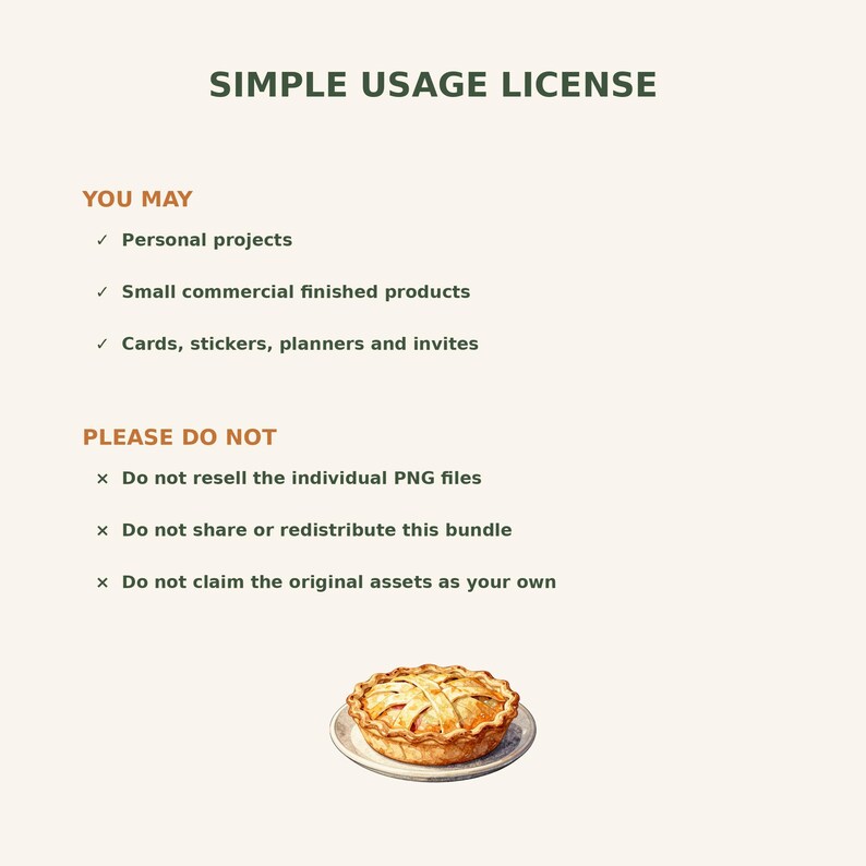 Autumn Farmers Market Clipart Bundle preview image 9