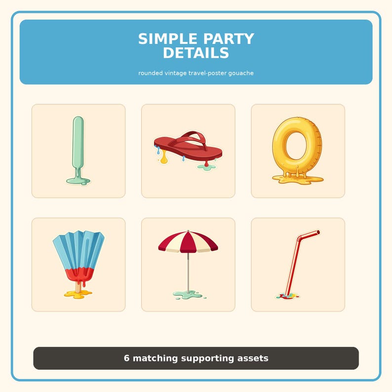 24 PNG Summer Popsicle Clipart preview image 5