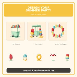 24 PNG Summer Popsicle Clipart preview image 9
