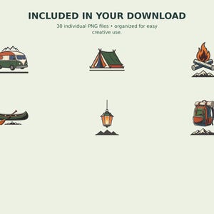 Trailhead Camp Badge Clipart preview 8