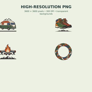 Trailhead Camp Badge Clipart preview 4