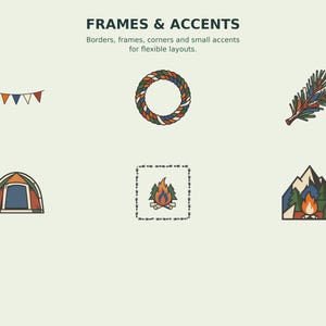 Trailhead Camp Badge Clipart preview 6