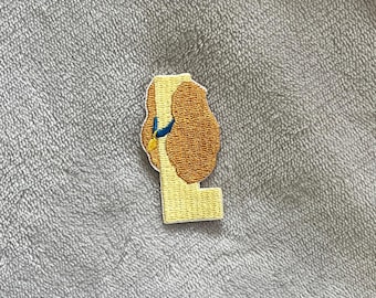 Disney-Inspired Alphabet Patches #2 | A-Z Letters | Embroidered Iron-On | Each Letter a Disney Character | 0.5–3 Inch