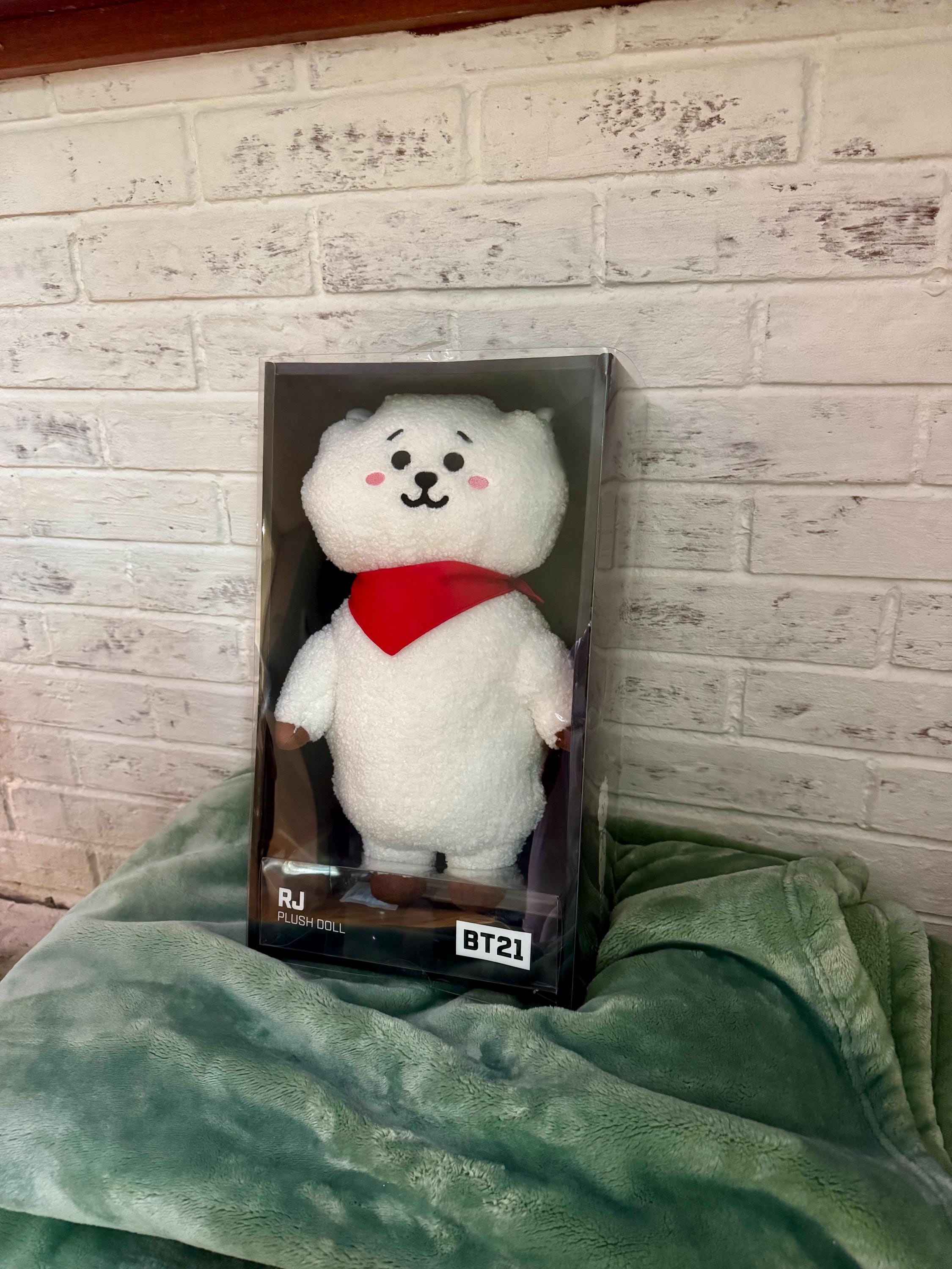 Peluche RJ BT-21 Alpaca de pie, colaboración oficial de Big Hit