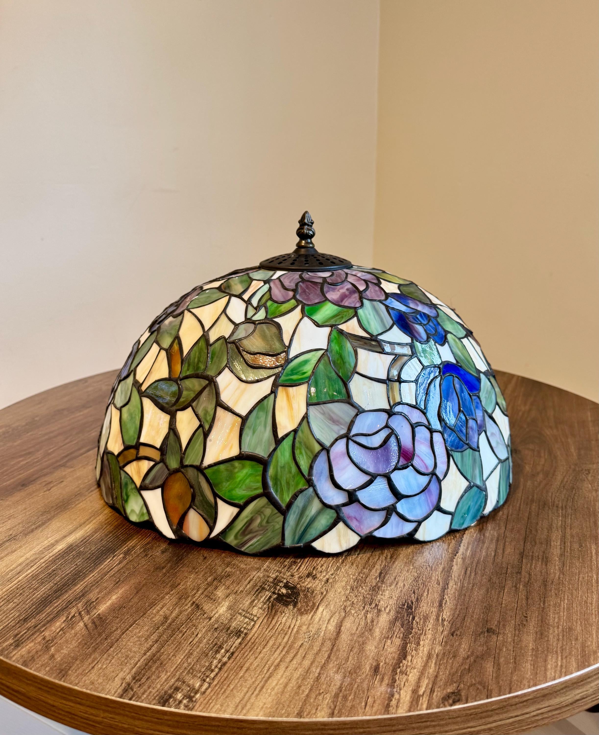 Leaded Glass Lamp - Etsy