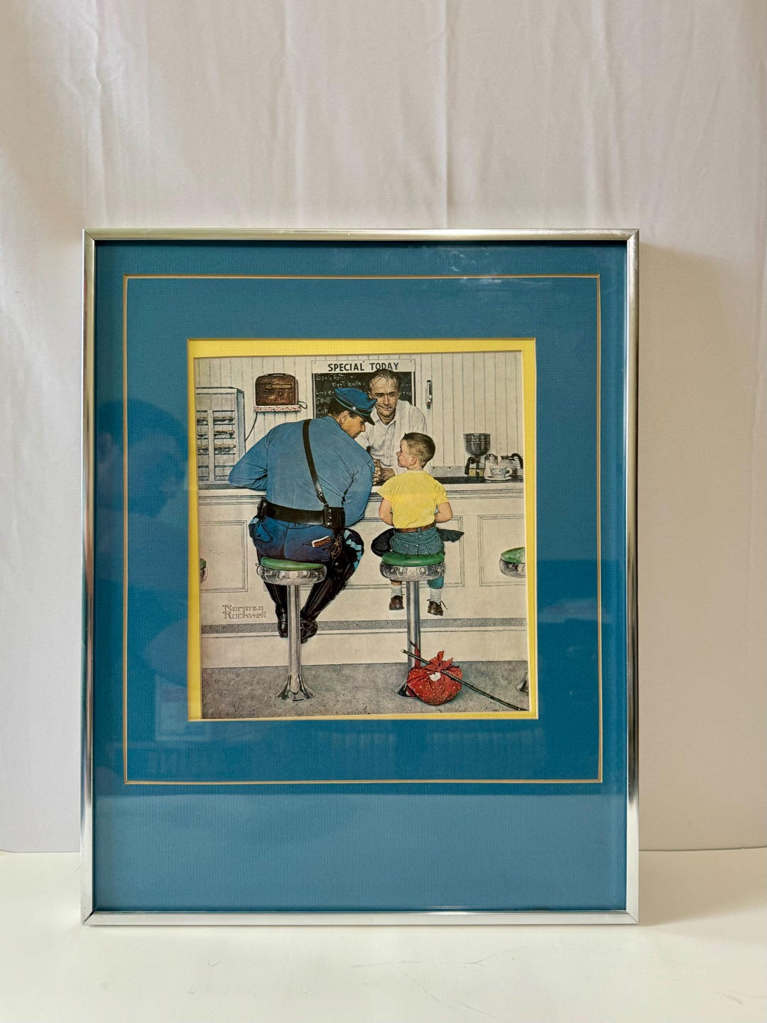 The Runaway Norman Rockwell Painting Print 1958 In Beautiful Custom the-runaway-norman-rockwell-painting-print-1958-in-beautiful-custom